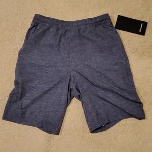 Lululemon Pace Breaker 9" lined gray and black